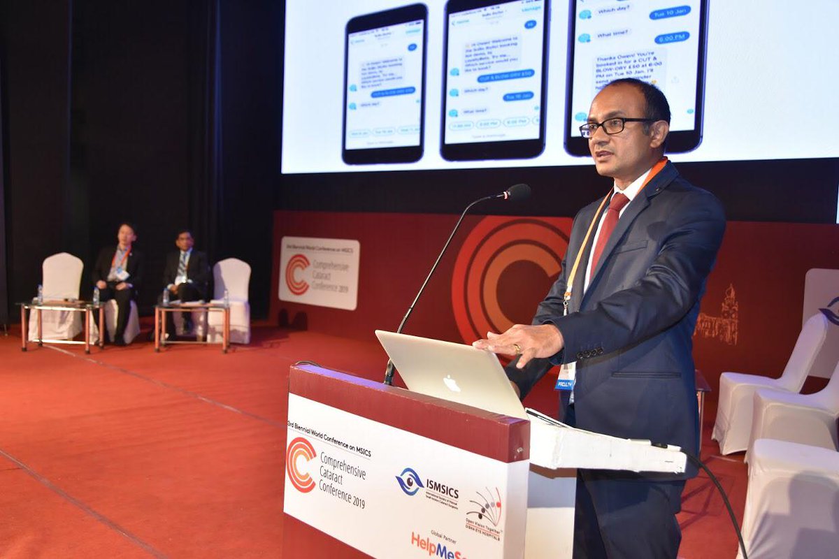 lvprasadeye's tweet photo. At the 3rd Biennial World Conference #ISMSICS International Society of Manual Small Incision Cataract Surgeons, Dr Jagadesh C Reddy: received #BestPaper award &amp; delivered #KeynoteLecture on Validation of new artificial intelligence-based intraocular lens power prediction formula. https://t.co/kCMDcujdYu