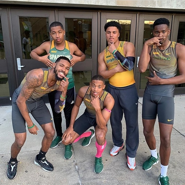 Allow me to introduce the newest Kings of the exclusive <a href="/trackmagicusa/">The Track Magic Movement✨✊🏾</a> elite BLACK TRACK MOVEMENT! #hbcutrackandfield🏃🏿‍♂️🏃🏿‍♀️ #blackexcellence✊🏾 #trackboymagicstrong💪🏿 
@meacsports ✨
<a href="/NSU_TFXC/">Norfolk State Track & Field</a> 👏🏽
#thetrackmagicmovement✨✊🏿