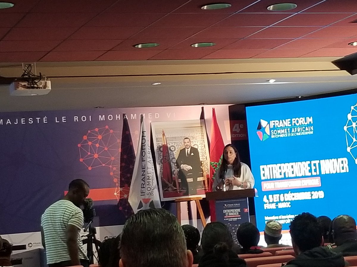 IfraneForum's tweet photo. {Cérémonie de clôture }
DISCOURS de clôture de Mme Khadjija Idrissi Janati Présidente du Forum
#Maroc  #IfraneForum2019 #iafrika #Africa #Entrepreneurship https://t.co/cry2MC8P3g