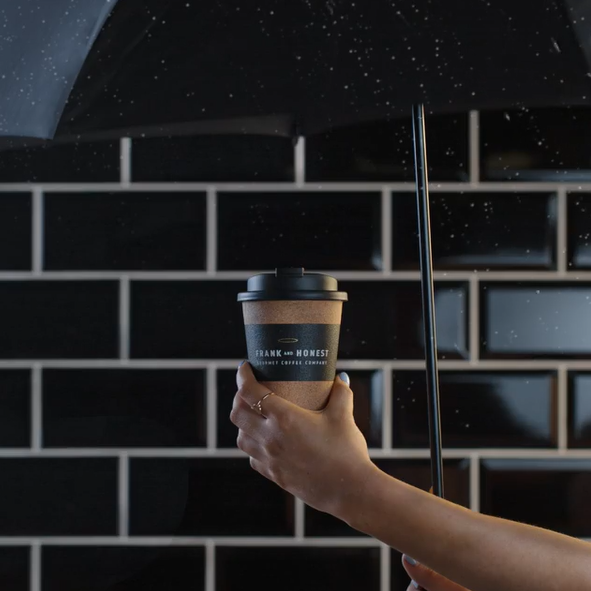 Christmas shopping and celebrating must go on whatever the weather! Frank and Honest coffee will help you along, available in s