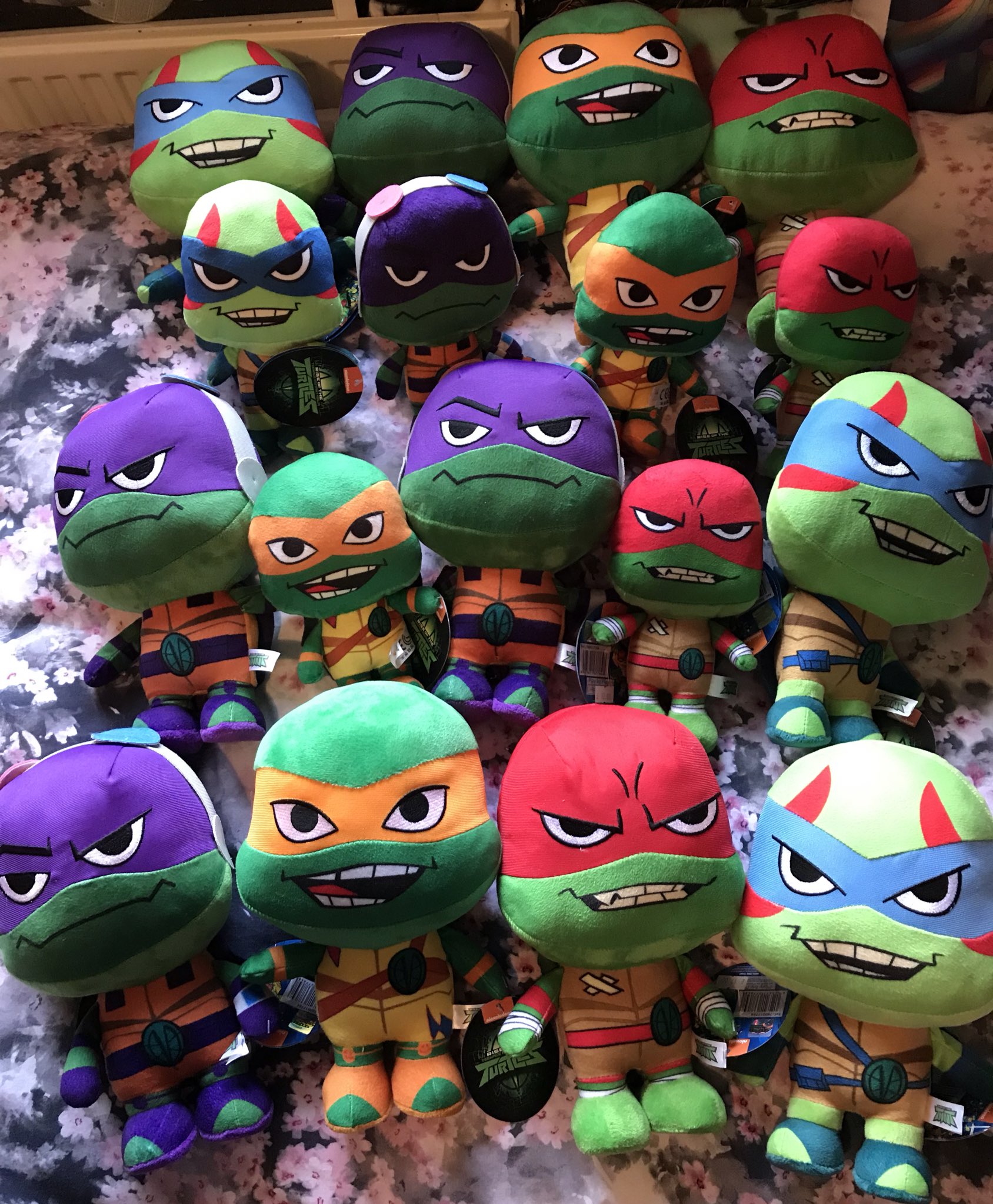 rise of the tmnt plush
