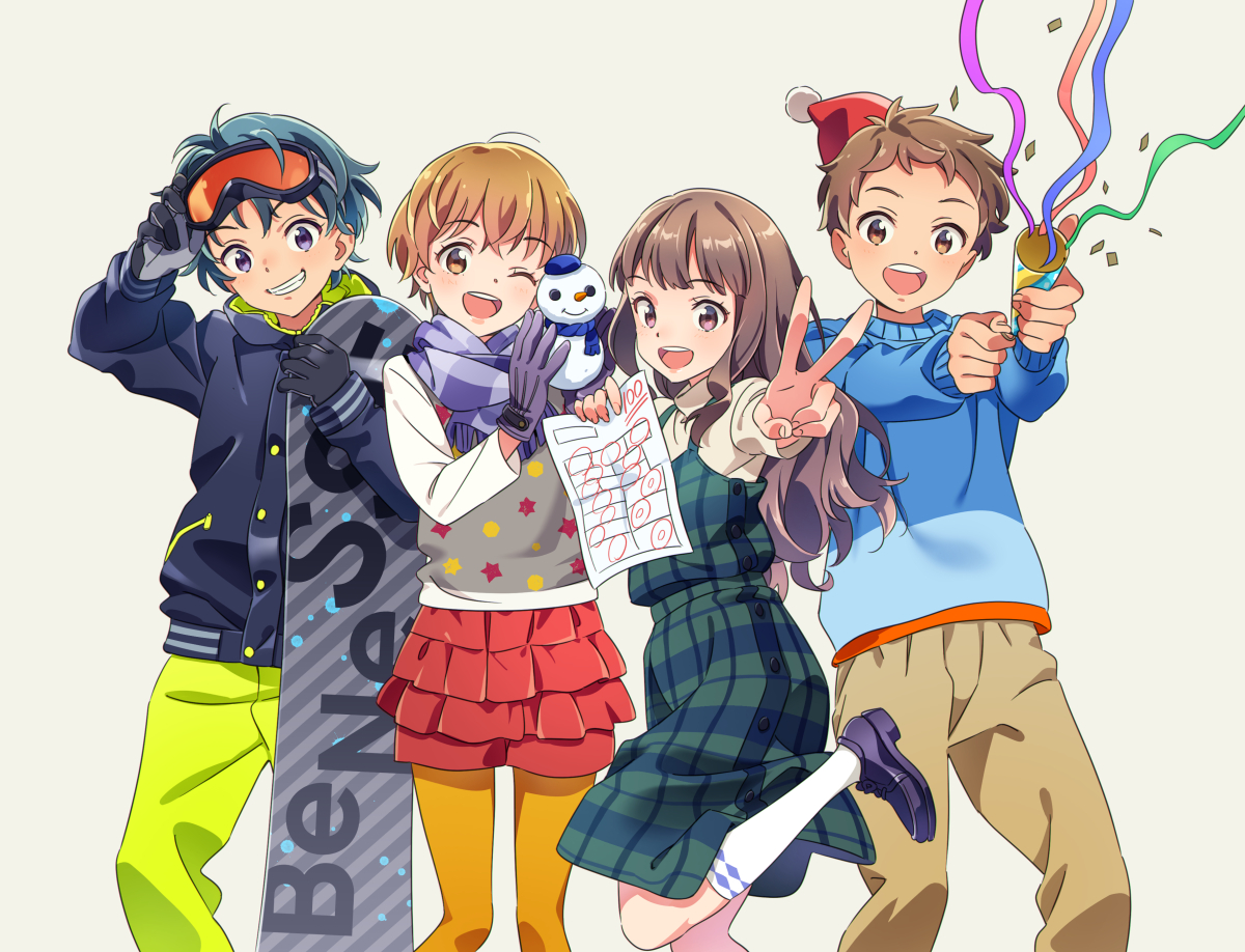 桜内梨子 ,高海千歌 ,渡辺曜 「仕事絵です。ラブライブデイズ連載、進研ゼミDM、心霊探偵八雲11、ぼくらの野良犬」|加藤アカツキのイラスト