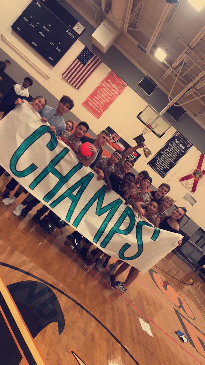 JRod3510's tweet photo. @bokeybaseball State Champions and now.......Dodgeball Champions. @SanSemAthletics @CharlieMcDani19 https://t.co/6KUNmzTX82
