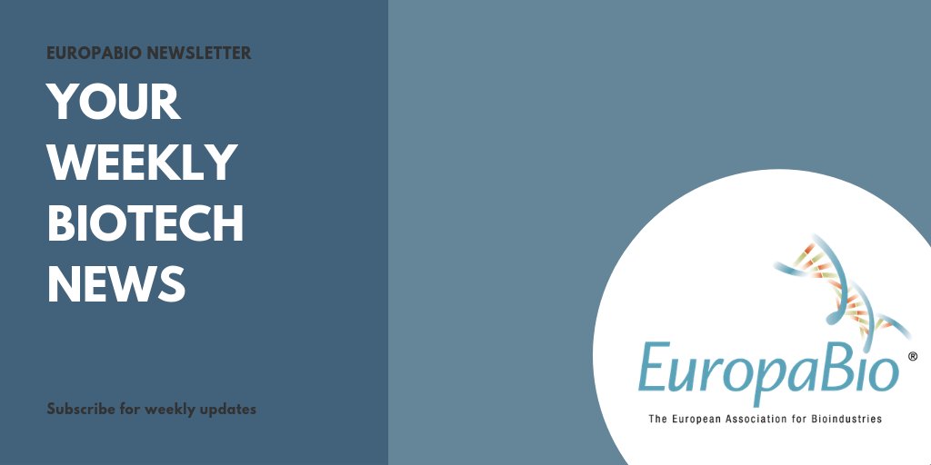 EuropaBio's tweet photo. Your weekly #biotech news - this week: @BBI2020 Stakeholder Forum - #SMEoftheMonth @oxymem - #GenomeEditing Court Ruling - #ATMP workshop hosted by @BIONRW - @EUBioeconomy Statement on European Council Conclusion
Read: https://t.co/JClSmRPZWe
& subscribe: https://t.co/Yj6j7R97bA https://t.co/InJTKjC4ae