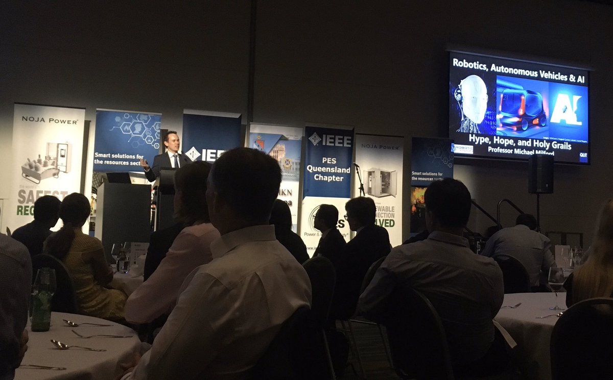 Tara Shabab (@tarashabab) on Twitter photo #IEEE AGM Dinner <a href="/IeeeQld/">IEEE Queensland Section</a> <a href="/BCEC_Brisbane/">Brisbane Convention & Exhibition Centre</a> An interesting talk by <a href="/maththrills/">Michael Milford, FTSE 🤖🚘🐀🧠📘🗣️</a> #robotics @QUTSciEng #IEEE AGM Dinner <a href="/IeeeQld/">IEEE Queensland Section</a> <a href="/BCEC_Brisbane/">Brisbane Convention & Exhibition Centre</a> An interesting talk by <a href="/maththrills/">Michael Milford, FTSE 🤖🚘🐀🧠📘🗣️</a> #robotics @QUTSciEng