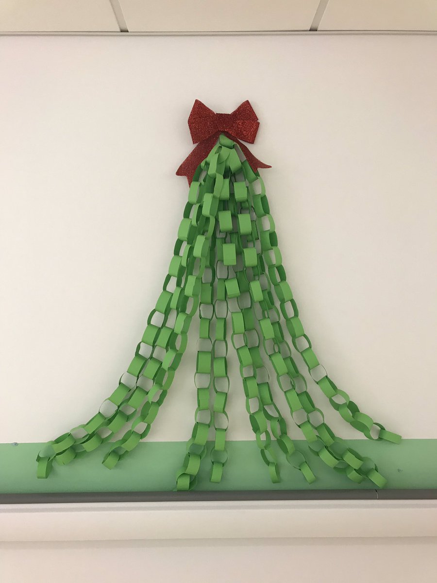 Christmas has arrived on the Stroke unit... These beautiful homemade paper chain trees were made by our patients, families and staff 🎄💜 <a href="/joclayden/">Jo Clayden</a> <a href="/romain_rachel/">Rachel Romain</a>