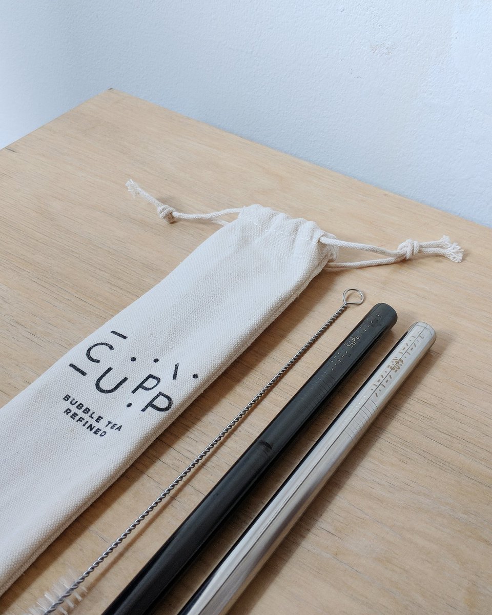 cuppbubbletea's tweet image. CUPP reusable straws are now available on our website and Park Row Store ! The perfect stocking filler for the Bubble Tea lover in your life ✨
•
•
•
#cupp #reusable #metal #straw #stainlesssteel #sustainable #logo #branding #brand #smallbusiness #stockingfiller #bubbletea