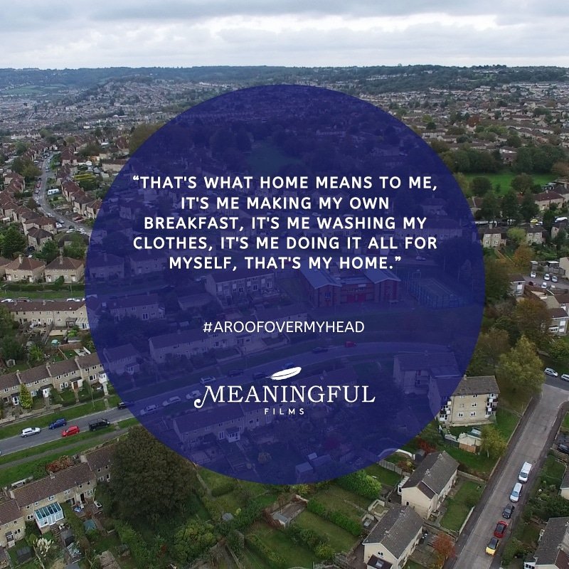 What does home mean to you?

#ARoofOverMyHead - watch now at meaningfulfilms.co.uk

#homelessness #cityofbath #julianhouse #DHI #genesistrust #stmungos #homeless #helpthehomeless #BANES #documentary #shortfilm #sonya7iii #streethomeless #hiddenhomeless #sofasurfer #petraproject