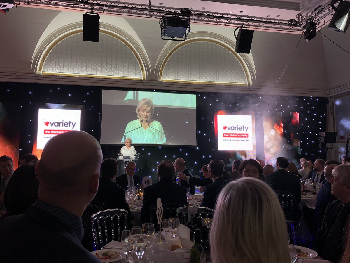 BoEYorkshire's tweet photo. J: It’s that time of year, when @VarietyYorks gets us thinking about sharing our good fortunes with children facing challenges. It is also a celebration of all that’s best about Yorkshire businesses. Always a great event! #VarietyYBA @yorkshirepost https://t.co/ZRUfPn9Mzg