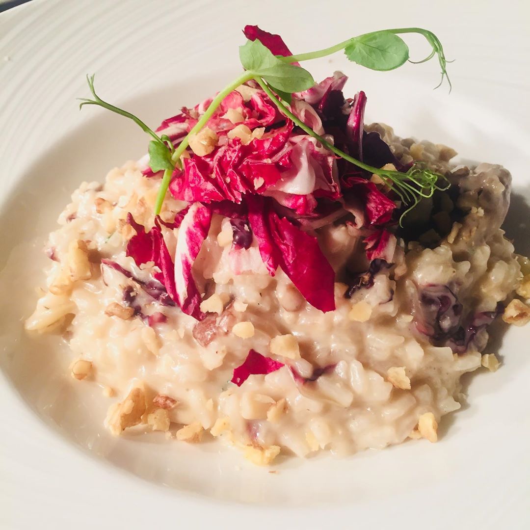 A delicious wild mushroom risotto 😍 You'll be left craving some more, we promise! 📸: @fabulous1979, Instagram