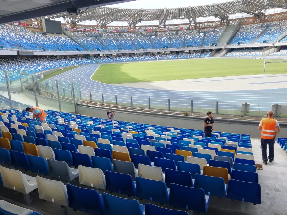 6 dicembre 1959 - 6 dicembre 2019. 60 anni e non sentirli, grazie ai lavori di restyling per #Napoli2019. Auguri al tempio dei tifosi napoletani, auguri Stadio San Paolo! #ToBeUnique @Reg_Campania @sscnapoli