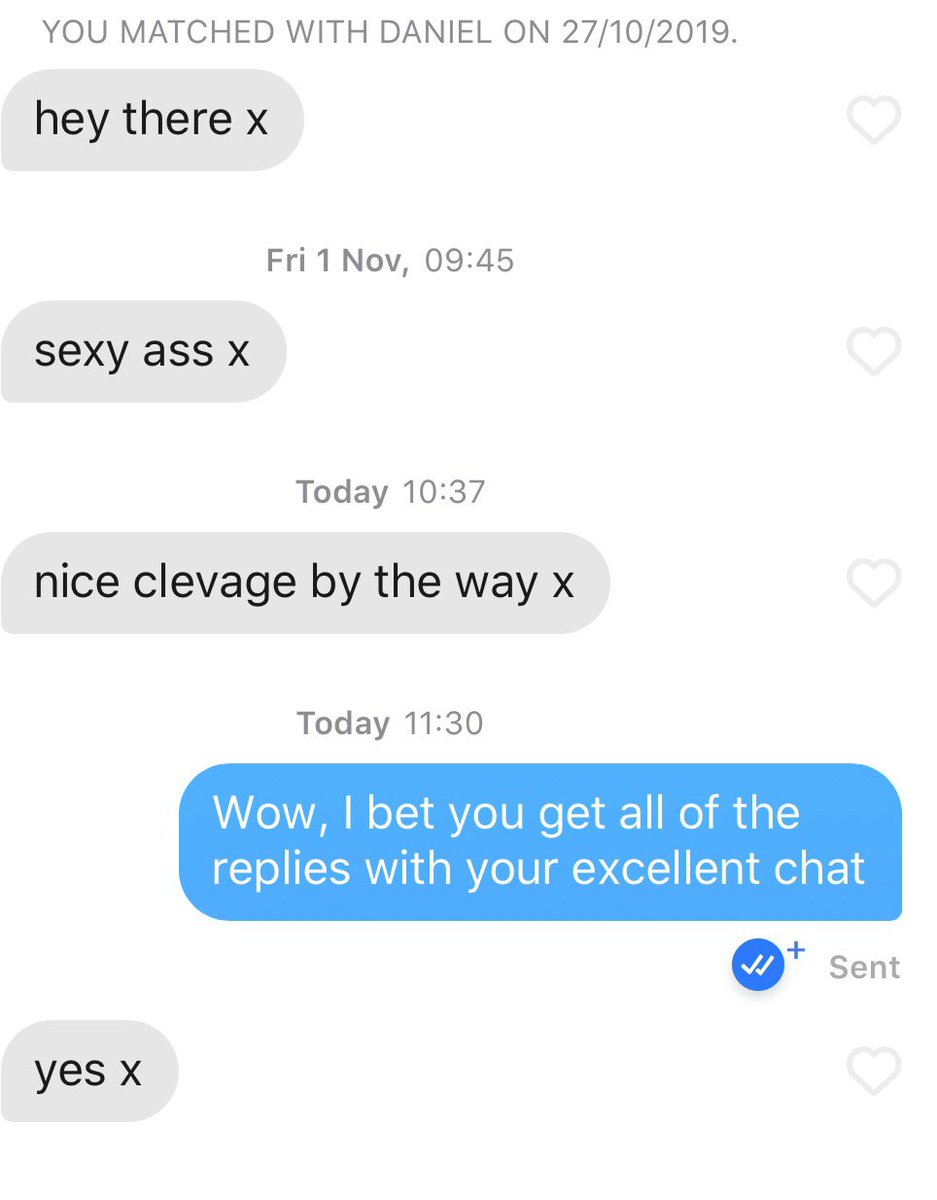findaprince's tweet photo. Just an average day in the life of online dating, I’d say the answer is a total lie! #dating #dating2019 #fuckoff #greatchat https://t.co/8f1s3GPZ0g