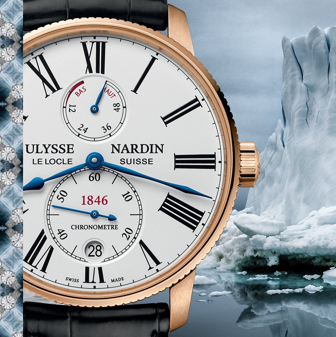ulysse_nardin's tweet photo. Celebrate the holiday season with #UlysseNardin #MarineTorpilleur.  
A contemporary version of the iconic Chronometer.
Ref. 1182-310/40
https://t.co/75vYUuIcwQ https://t.co/klCwoYOHsp
