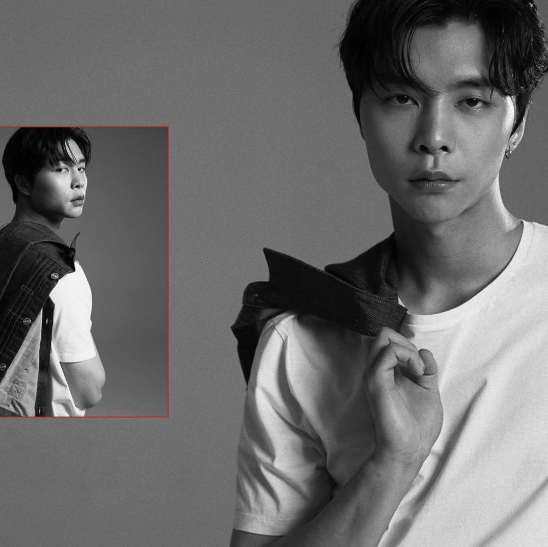 : Ilford Delta 3200 or Kodak T-MAX 400If the photographer used a film camera, my guess would be either Ilford D3200 or Kodak T-Max 400 for NCT 127 photoshoot on MORE magazine. #NCT카메라  #JOHNNY  #쟈니  #NCT  #35mm  #NCTOGRAPHY  #120mm