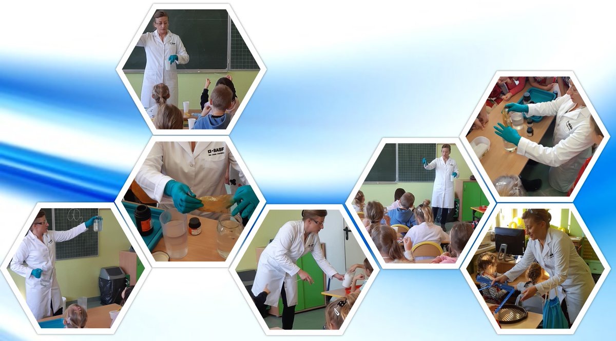 Wczoraj odwiedziliśmy SP nr 3 w Środzie Śl. Dr Inż. Agnieszka Ura, Inżynier Jakości, w najnowocześniejszym zakładzie produkcji katalizatorów BASF w Europie, przygotowała dla młodych adeptów chemii wyjątkowe warsztaty pełne ciekawych i zaskakujących doświadczeń. #chemia #nauka