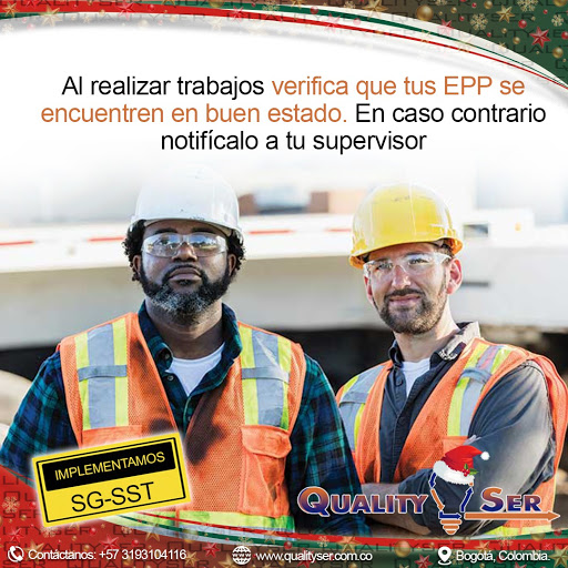 SerQuality's tweet photo. El uso del equipo de protección personal
suele ser muy esencial, ya que los
trabajadores se encuentran expuestos a
peligros y riesgos en su puesto de
trabajo. Garantizar la seguridad de
nuestros colaboradores es nuestro
deber.
Comunícate con nosotros por asesorías https://t.co/FtLAv9TasJ