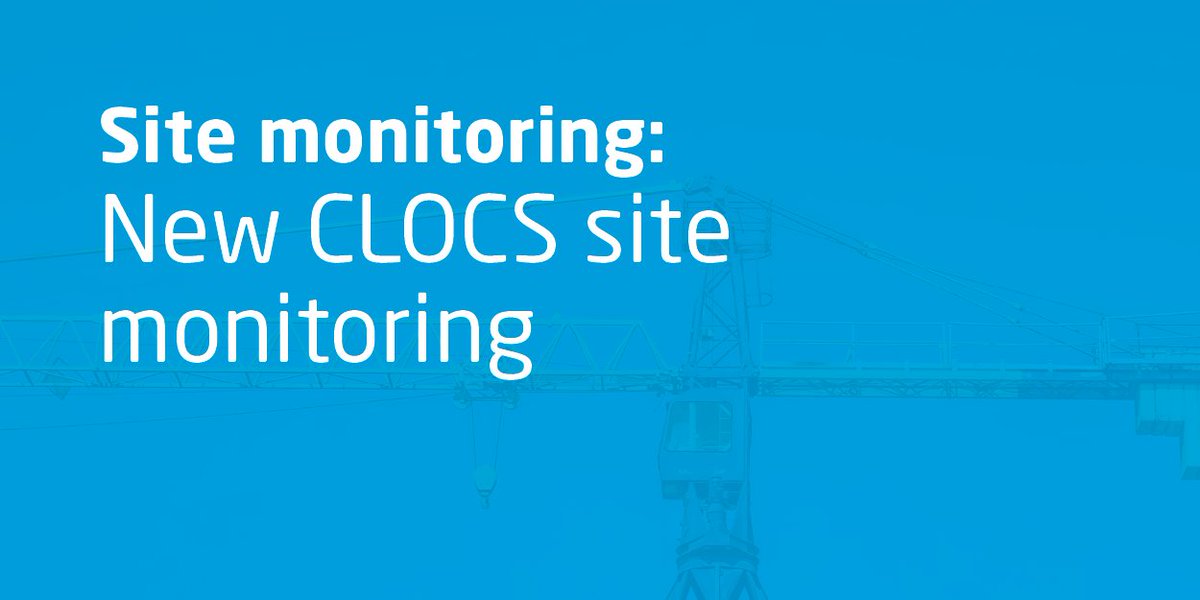CLOCS's tweet image. New CLOCS site monitoring includes tool for self-assessment: buff.ly/33zNkoo #CLOCS #Sitemonitoring