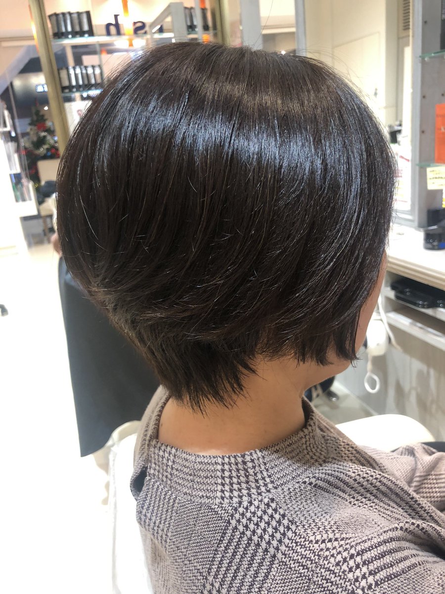Ayaka V Twitter ショートカット レディースカット Ash上大岡 Ash ハンサムショート スタッフカット やっぱりショートカットが一番好きだし極めたい