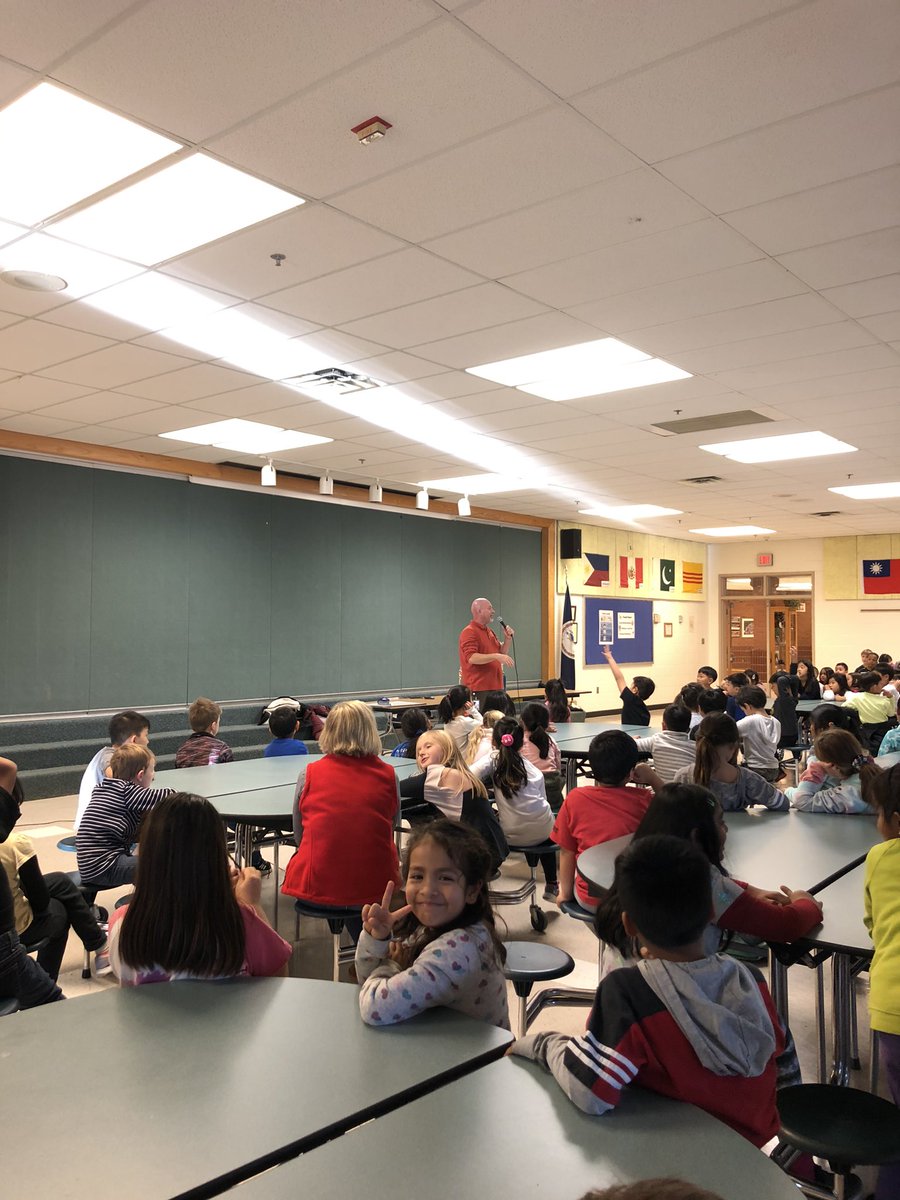 Second graders enjoyed a visit from Mr. Timm, a meteorologist, who showed us weather tools and taught us interesting weather information! <a href="/colinpowelles/">Colin Powell ES FCPS</a>