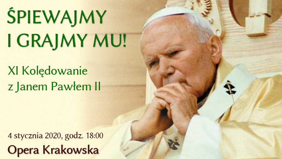idmjp2's tweet photo. Koncert "Śpiewajmy i grajmy Mu! XI kolędowanie z Janem Pawłem II: Tre Voci i Sopranissimo"

Bilety 👇https://t.co/0Gr77hUS3V

@ekaipl @ArchKrakowska @agencja_KAI @EpiskopatNews https://t.co/Gl7MlQHqM5