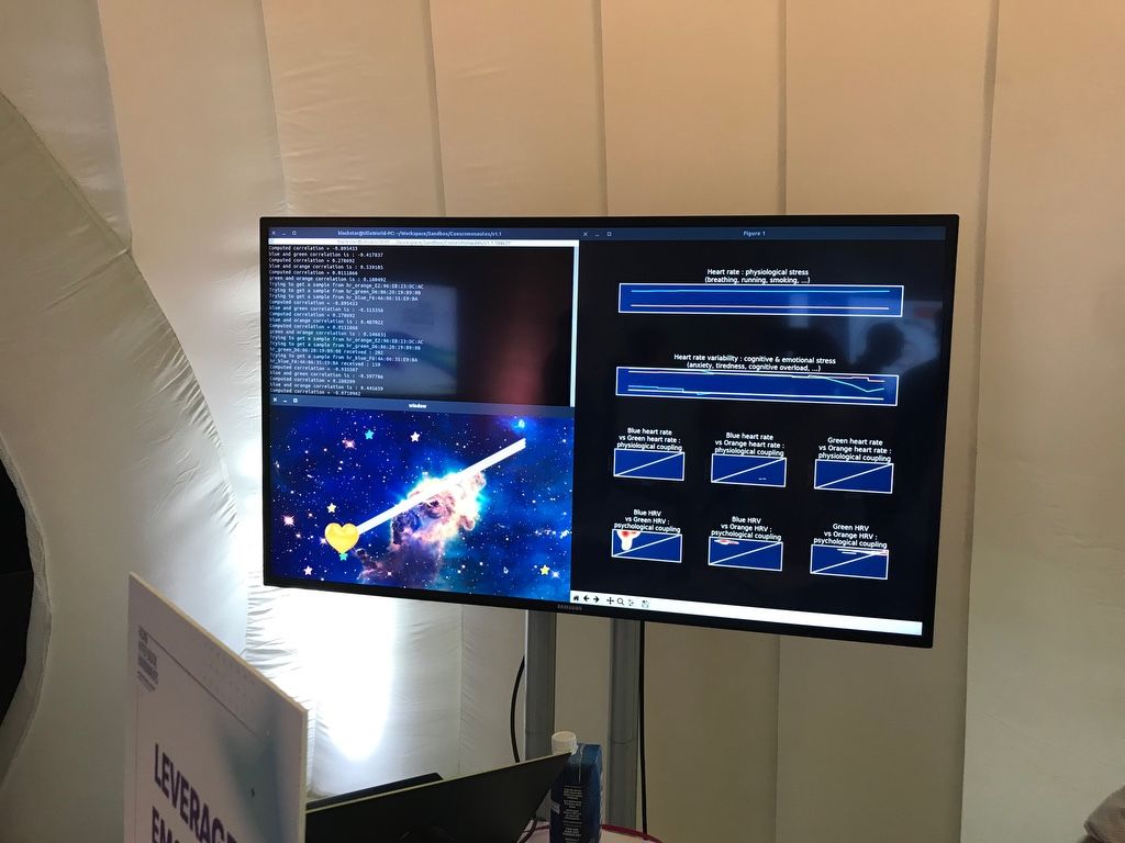 Two rich and intense days at <a href="/CardifLab/">The Cardif Lab'</a>
Our tangible hearts Vibe, and our application Cosmos will be waiting for you in January at <a href="/CardifLab/">The Cardif Lab'</a> and at #CES2020.
Thank to @Q_CLab <a href="/CardifLab/">The Cardif Lab'</a>