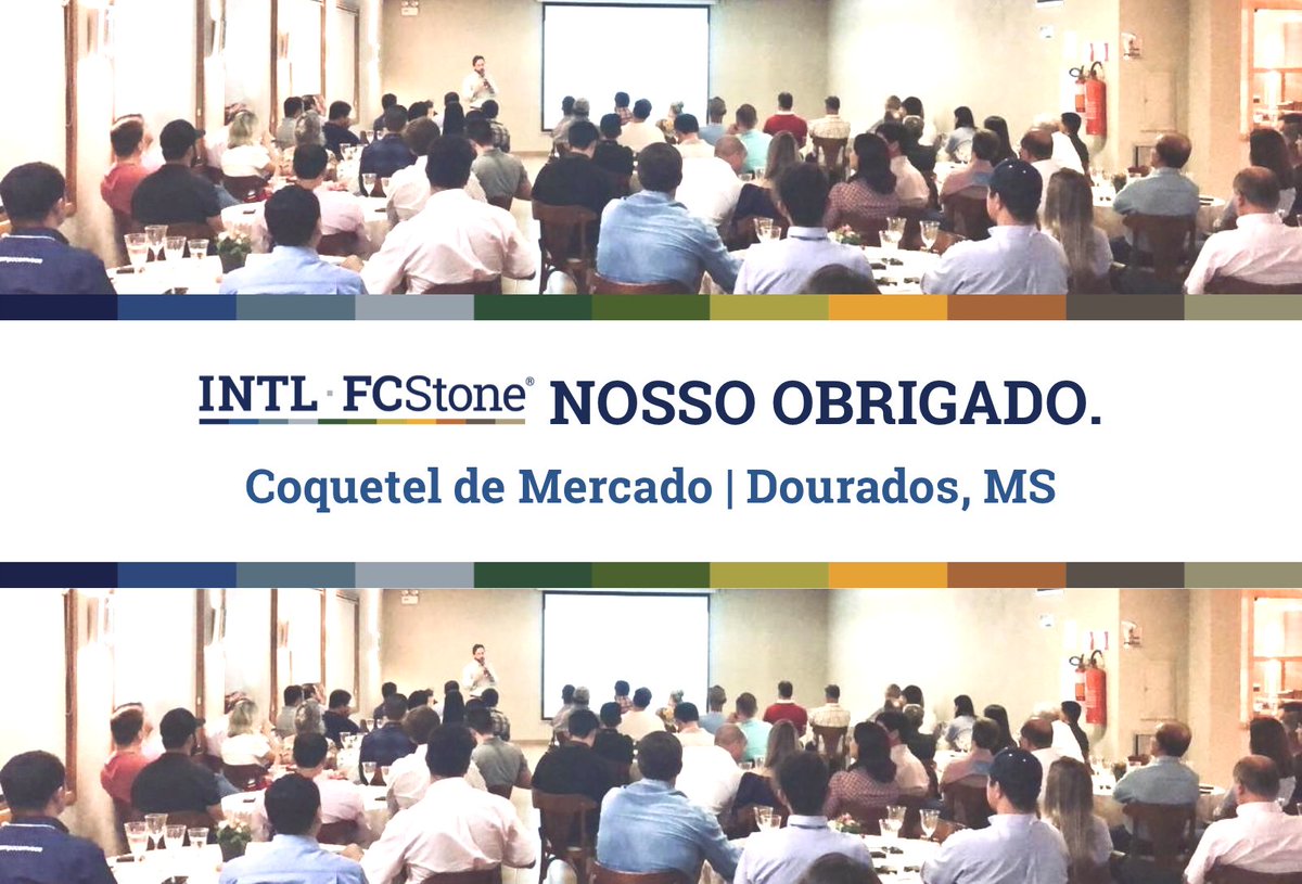 A @FCStoneBrasil não poderia deixar de celebrar o trabalho mais direcionado no #MS, desenvolvido desde a inauguração da filial em Campo Grande. Esse contato mais focado permite que os nossos consultores estejam cada vez mais aptos a direcionar as estratégias. Muito obrigado!