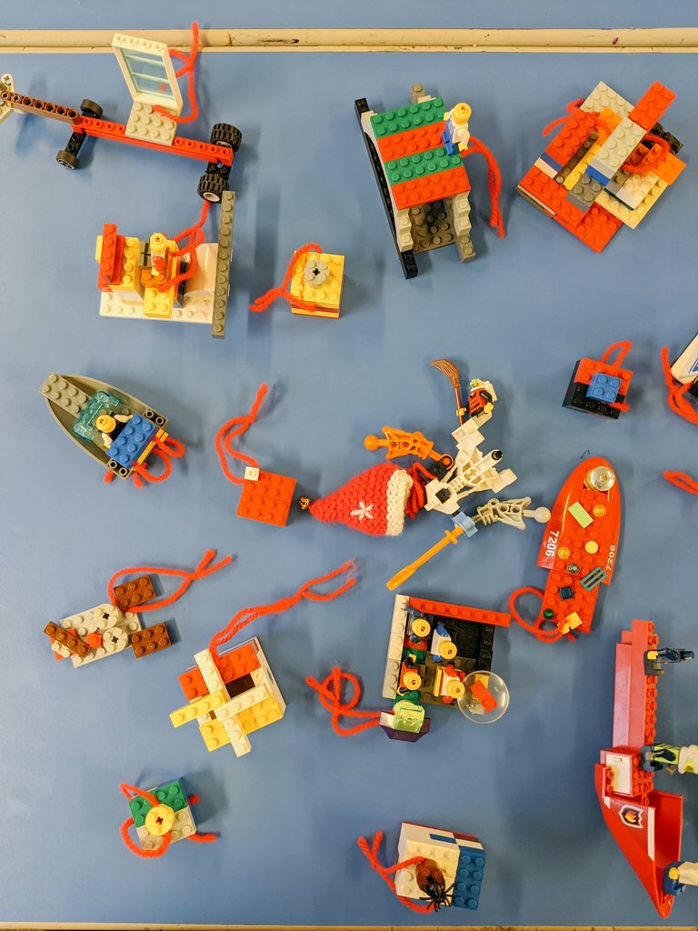 VCWalneySchool1's tweet photo. At final count the @Walney_School #ChristmasFest2019's #buildtogive stall created 35 Lego ornaments for the tree!
A hugely successful building session with contributions from some incredible builders aged 2 and upwards.
Thank you for all of your support last night everyone! ❤️ https://t.co/mjZF1aAmGG