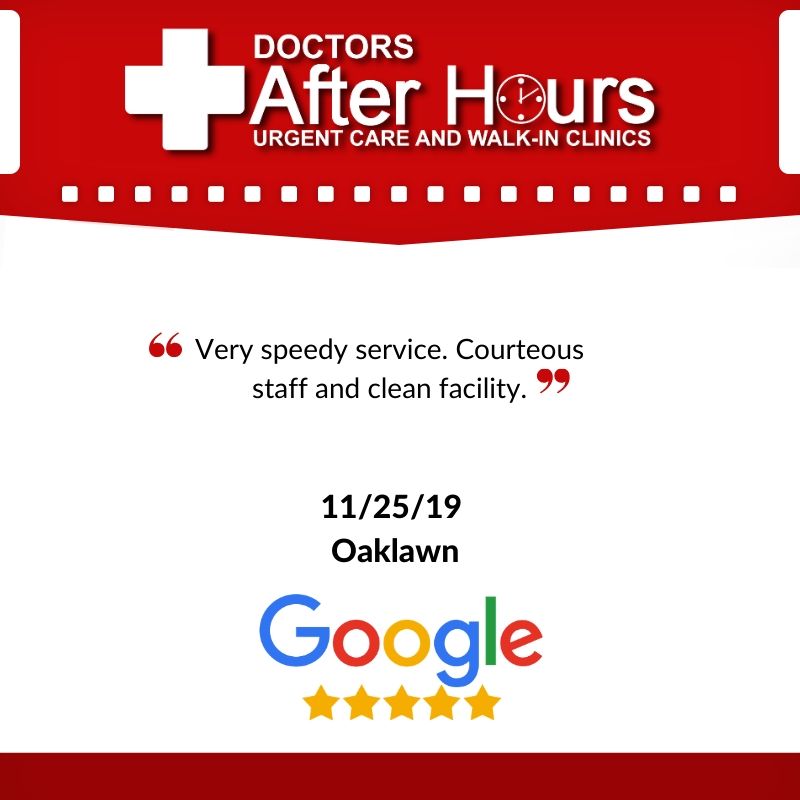 DoctorAfterHour's tweet photo. Review of the week. 
Our doors are open 7 days a week. 
https://t.co/7USsOafSo4
.....
#NewOrleansUrgentCare #NewOrleans #UrgentCare #WalkInClinic #Lakeview #Veterans #Clearview #Oaklawn #Manhattan #MedicalCenter #Review #Google #Facebook #Recommendation https://t.co/zA2ABKPlk0