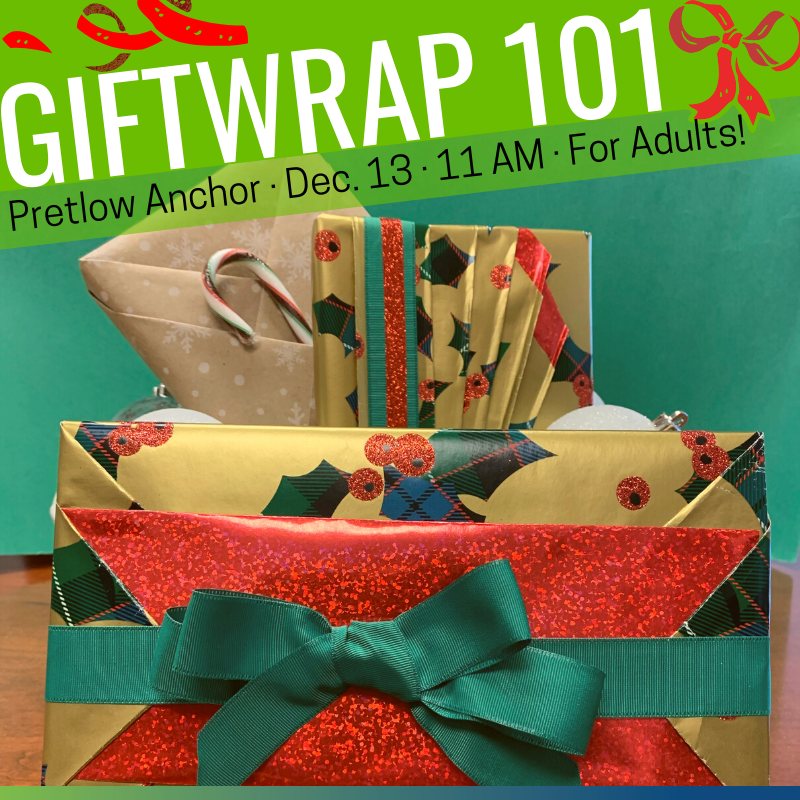 NorfPublicLib's tweet image. Put some extra polish on your gift-wrapping skills 🎁 with our Giftwrap 101 class - just like the lovely packages featured below. ✂️🎀

Join us! Pretlow Anchor Branch, Friday, Dec. 13 at 11 AM.
buff.ly/2r8Hbm5 
#happyholidays #libraryskills