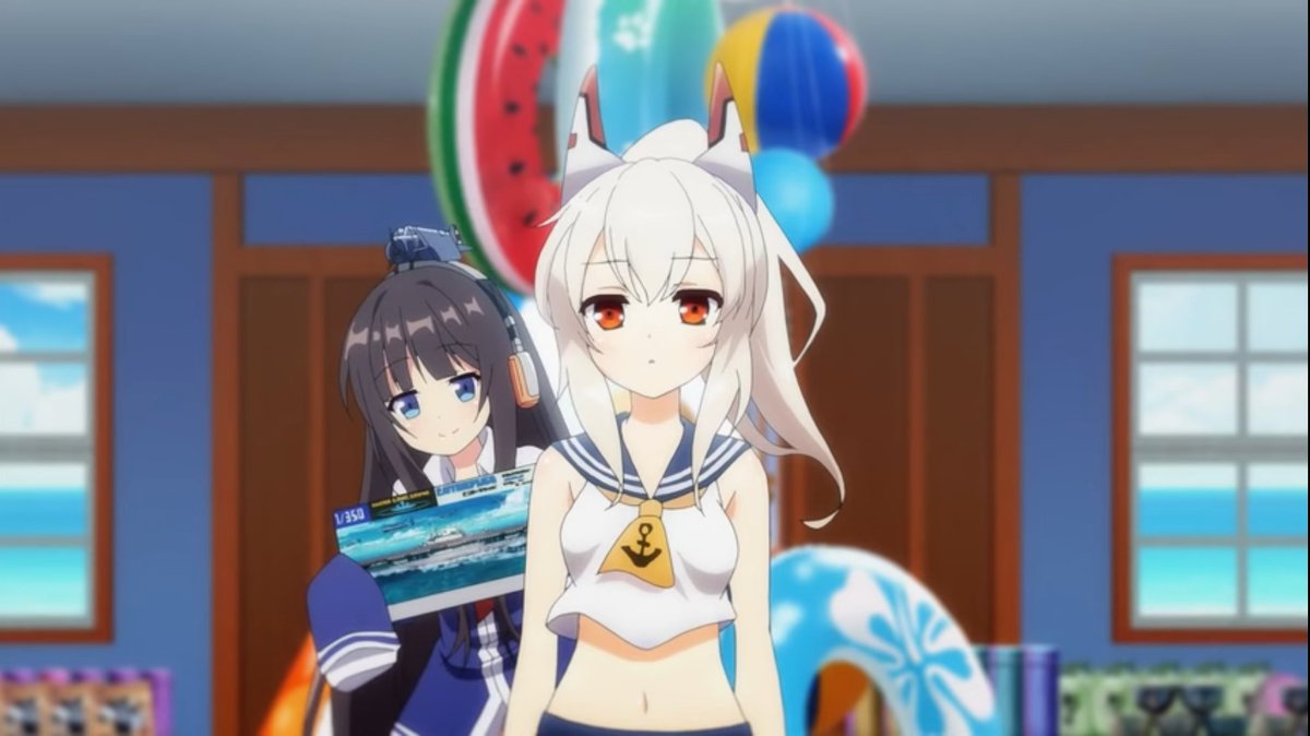 アズレン ふむ スケールの違いはあるものの 似ているとしたらワスプか おそらくアニメのは 加賀龍驤 のんびり艦隊司令のイラスト