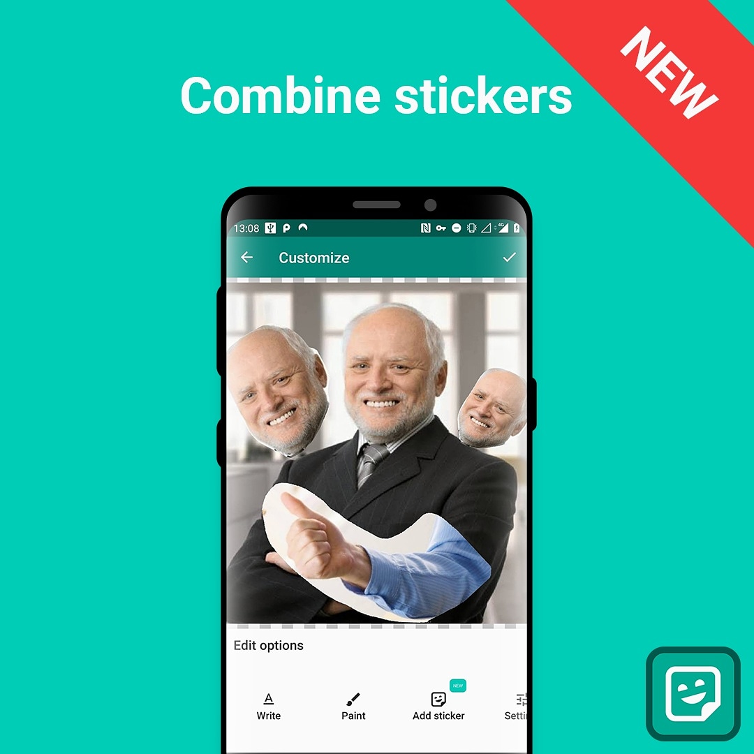 wastickerstudio's tweet photo. New! Mix stickers together for the ultimate fun!

#stickers #whatsapp #stickerswhatsapp 

👉 https://t.co/NbUSM4MiXh https://t.co/RgLuBniozU