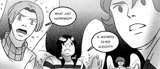 MharzCreative's tweet photo. Who would've thought that Big Sis is a force to be reckoned with, eh? She's more than just a pretty face! https://t.co/aGRZ0WMYAG

VOLUME 1 AVAILABLE ON AMAZON: https://t.co/ips5MlznMV

#TheAngelwithBlackWings #webcomic #comicbook #comic https://t.co/YbzBd4Z16l
