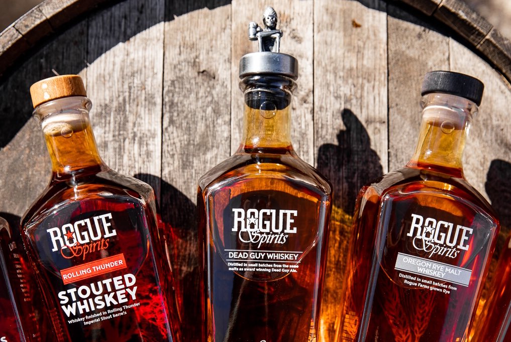 Give gold this year. Rolling Thunder Stouted Whiskey - Double Gold @ SF International. Dead Guy Whiskey - Gold @ LA International.  Oregon Rye Malt - Gold @ LA International. #holidaygiftideas