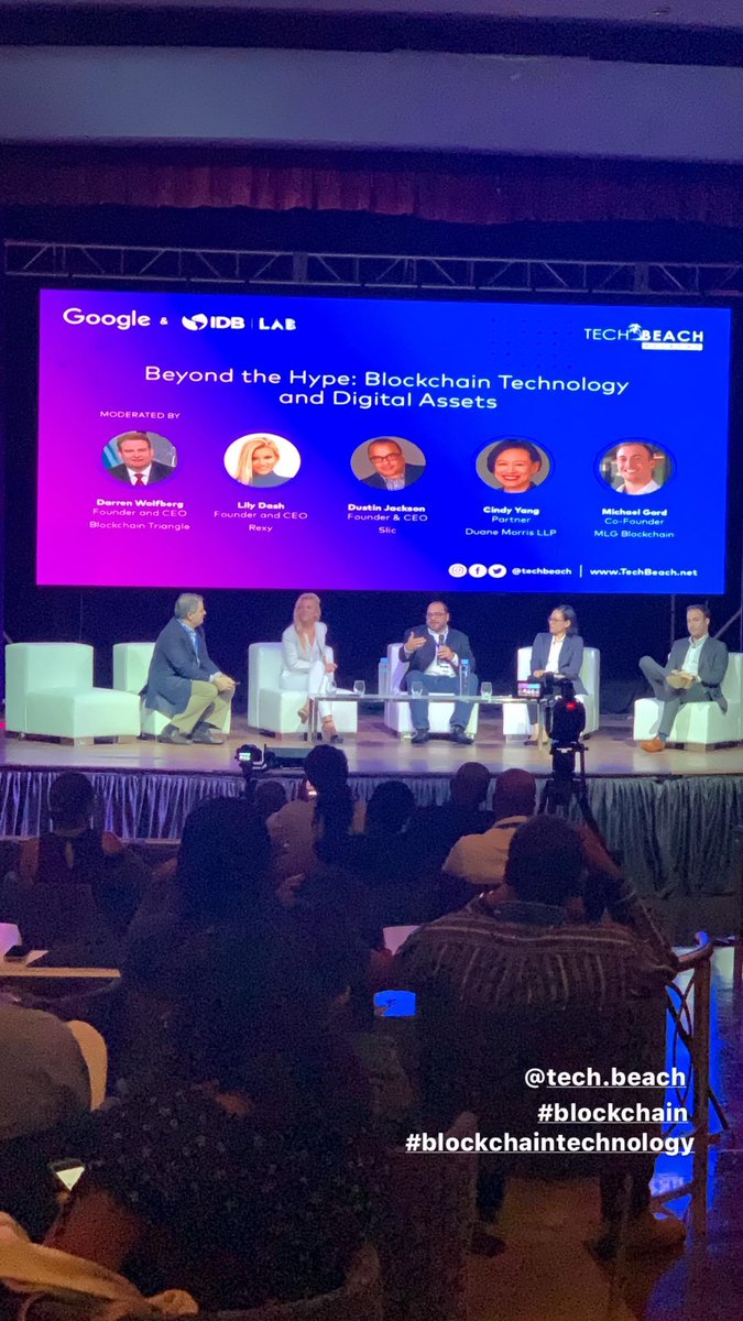 lisag_nyc's tweet image. At one of my favorite tech conferences @TechBeachRTRT ! Great panel on #blockchain ... yes beyond the hype discussing digital assets! 
#techbeach
#techconferences 
#blockchaintechnology