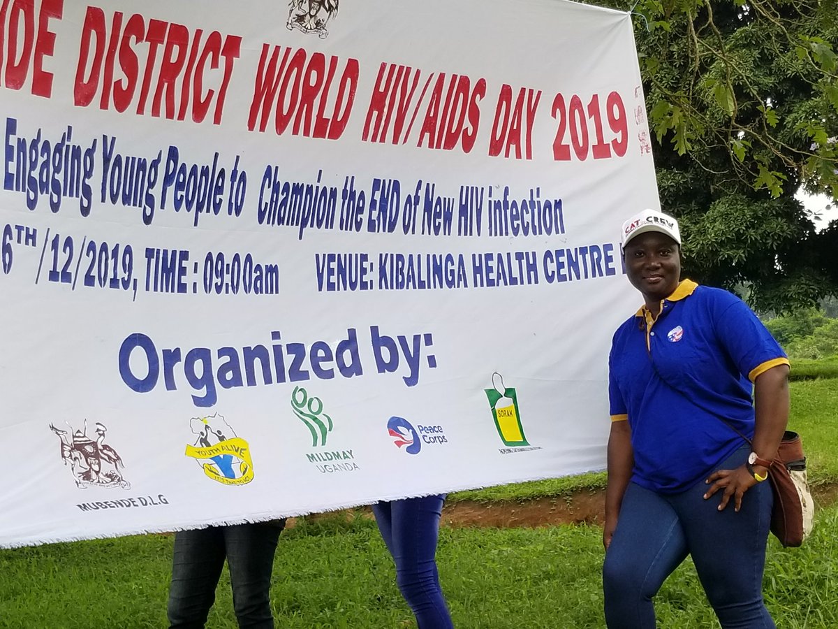 EdrettaH's tweet image. My first big event #WorldAIDSDay in Uganda with the support of #PeaceCorps. 78 ppl tested and all were NEGATIVE. 👏. Planning was comprehensive but I made it through. #PeaceCorpslife #PeaceCorpsUganda #Grateful #Heart