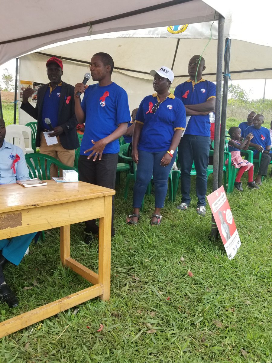 EdrettaH's tweet image. My first big event #WorldAIDSDay in Uganda with the support of #PeaceCorps. 78 ppl tested and all were NEGATIVE. 👏. Planning was comprehensive but I made it through. #PeaceCorpslife #PeaceCorpsUganda #Grateful #Heart