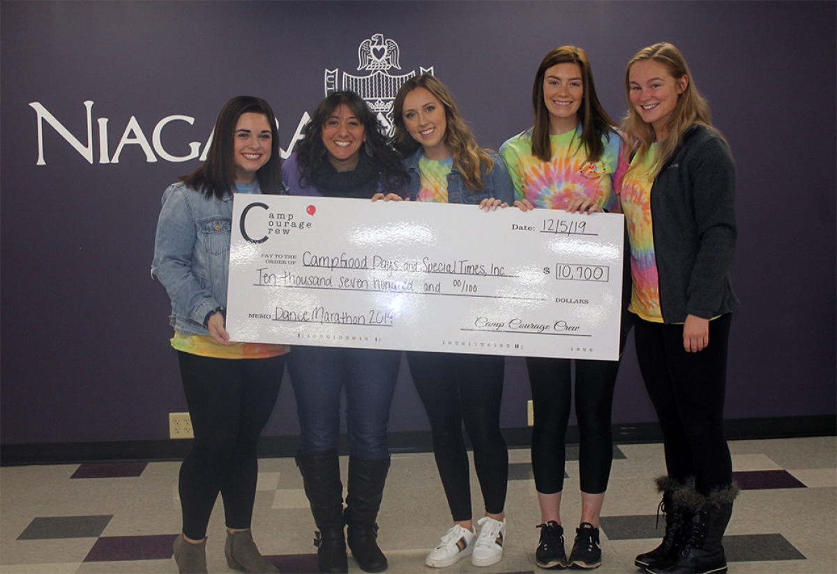 Our students took it upon themselves to coordinate an event that raised more than $10,000 for the children and families of Camp Good Days &amp; Special Times. 

📲 ow.ly/841Q30pZG35