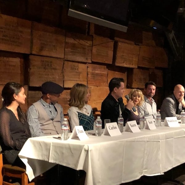 ScottButlerAct's tweet photo. Wonderful experience speaking at the @culvercityff Actors Panel at the Warehouse Restaurant in Marina Del Rey, discussing my career and how we keep ourselves moving forward. Thanks to @kirkryde for the invite.
#actor #culvercityfilmfestival #actorspanel #marinadelrey https://t.co/xe11tjE7ku