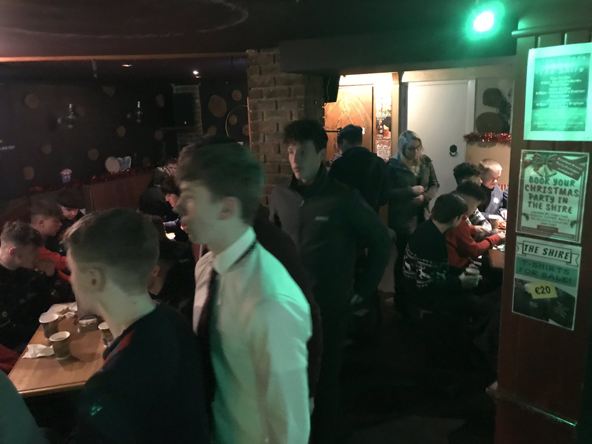 OstiumFohh's tweet photo. Thanks to The Sem Transition year students for calling in for hot chocolates &amp; Cakes at  breakfast time on their Charity Xmas Jumper day out @theshirekillar1 #thesem #theshire #killarney #xmasjumper #charity https://t.co/tU3t3JaBDE