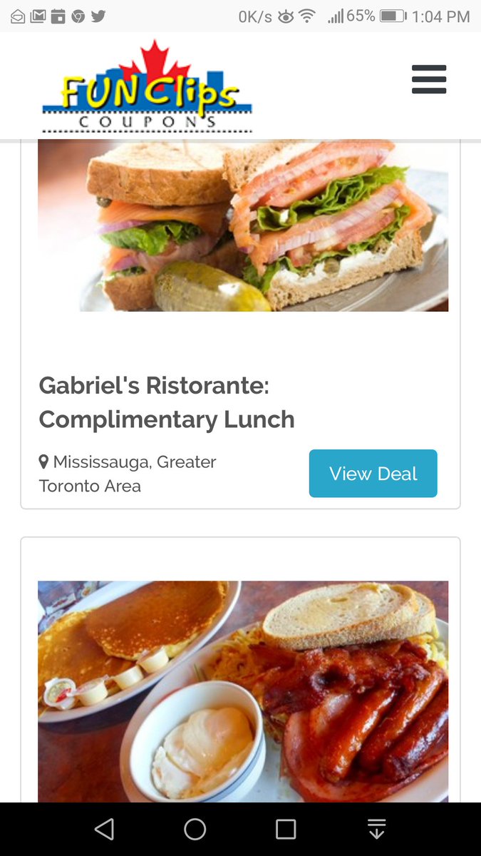 FunclipsDeals's tweet photo. Hello #Mississauga Ontario! #harveys Funclips deal is ready 😀 Visit: https://t.co/i22Ewxlv0f Enjoy your next meal order for large DEAL #savings. #Gabriels  #Mamarosa #Eggsmart  #DQ #Coupons #Oakville #Toronto #Barrie #mobilecoupons #savewithfunclips @  https://t.co/4hxbn96MVW https://t.co/njEbPi8NJl