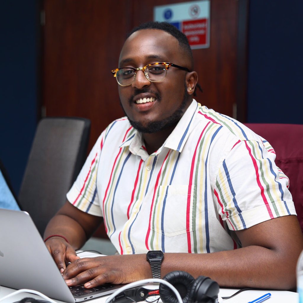 alueducation's tweet photo. #MoreThanALUStaff with Kevin Rugamba,ย our Community and Culture Lead. Not only does he facilitate activities that promote appreciation for the diversity at ALU Rwanda; he is also a DJ, educator & ethnomusicologist through his edutainment company Pineapple Undertones๐๐พย #workatalu https://t.co/07o8FVVsCH
