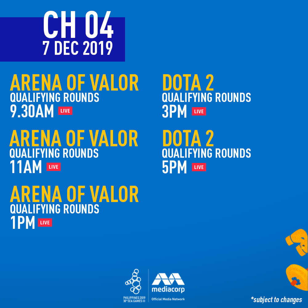 It's DAY 7 of the 30th SEA Games and today, we have an exciting back to back line up for you!

Watch the 30th SEA Games FOR FREE on Toggle - bit.ly/SEAGames2019 

#SEAGames2019