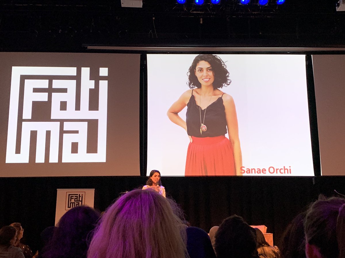 Aanwezig bij #wijZijnFATIMA samen met mijn dochter. Wat een mooi initiatief met een zaal vol sterke, bijzondere vrouwen .... en een paar sterkte mannen:)