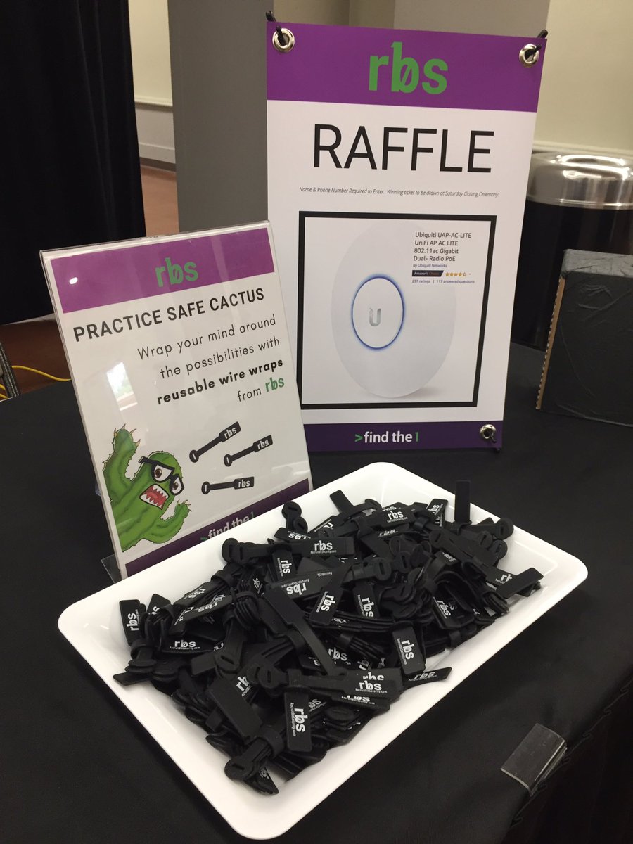 RecruitBitSec's tweet image. Join the fun @CactusCon 🌵come say hi 👋🏼 and enter the raffle for the chance to expand your home lab! #infosecaz #azcybertalent #cactuscon #cactuscon2019