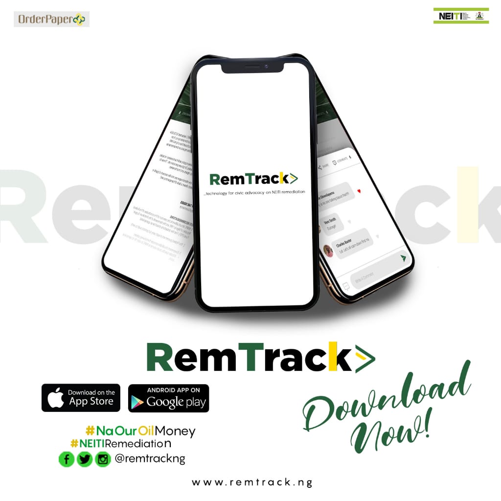 DotunRoy's tweet photo. Hey friends, Curious about the happenings in the Oil and Gas sector in Nigeria??? 

Waste no time, hurry up and download #RemTrackApp Now!!

Available on Google Play for Andriod and IOS!

#neitiremediation 
#naouroilmoney https://t.co/LEIGafVvj7