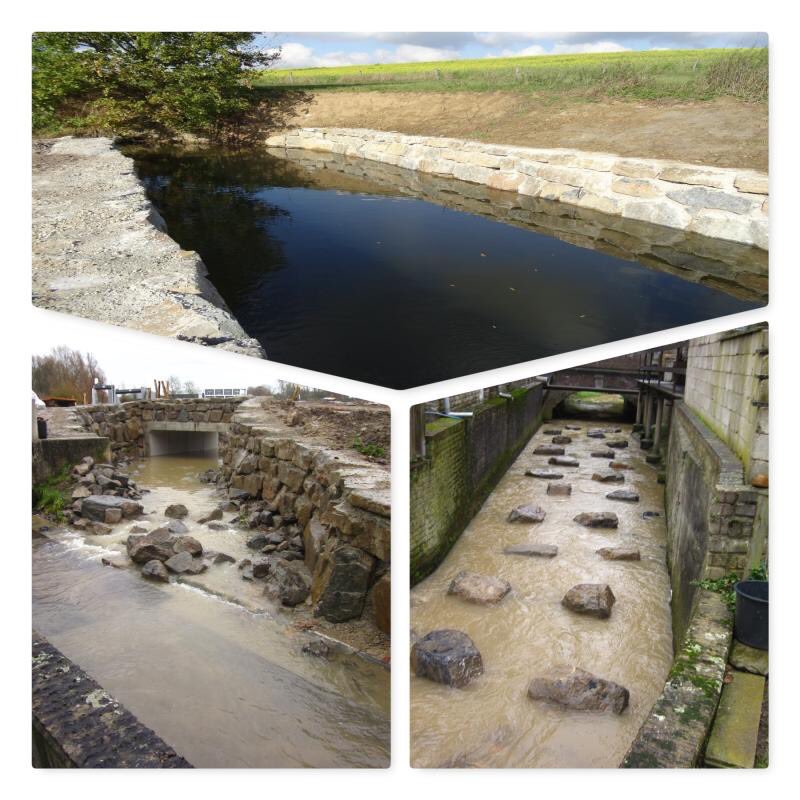 Een van de vele projecten waar we in het afgelopen jaar met veel enthousiasme aan hebben gewerkt en we trots op terugkijken: Ontwerp, Directie en toezicht voor de aanleg van de vispassage Wittemermolen in de Selzerbeek in Gemeente Gulpen-Wittem voor Waterschapsbedrijf Limburg