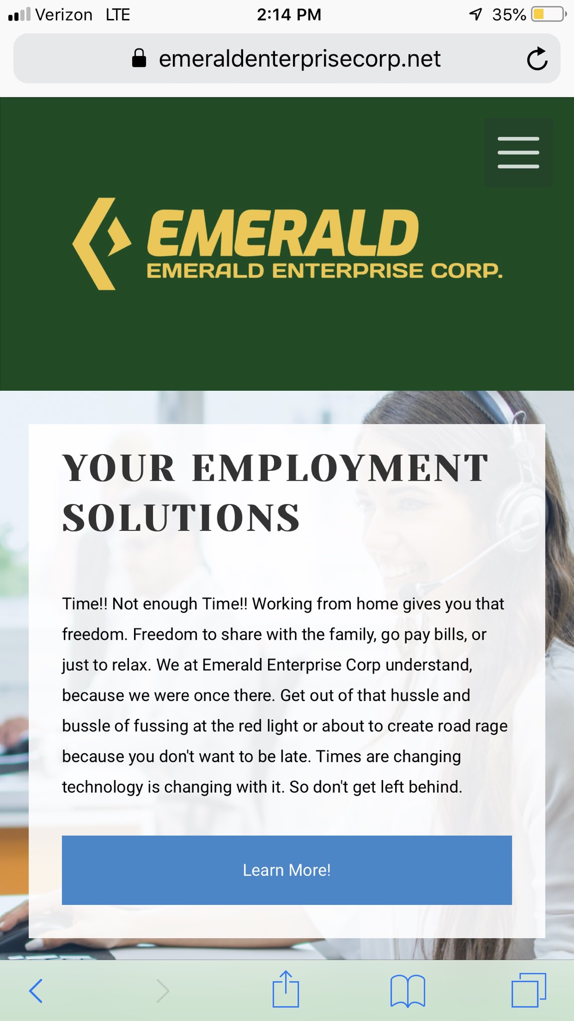 enterprise work from home pay