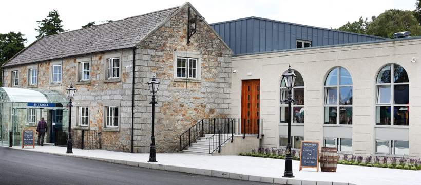 PowerscourtDist's tweet photo. #FBF to when our fabulous Visitor's Centre and Distillery were under construction. Don't you just love how it turned out!

#Powerscourt #Fercullen18 #FercullenWhiskey #FercullenIrishWhiskey #ExtraordinarySpirit #IrishWhiskey #IrishWhisky #DrinkResponsibly https://t.co/Nr1kLsmgZF