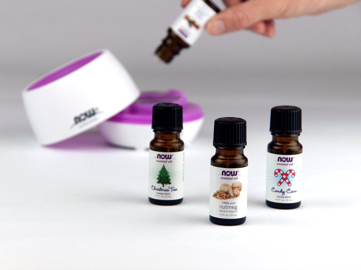 OrganicSpaMag's tweet photo. It’s beginning to smell a lot like #Christmas🎄... We have added the @NOWfoods ‘Holiday Cheer’ essential oils to our diffuser here at Organic Spa HQ and are feeling festive!

 #nowsolutions #HolidayCheerGiftCase #nowfoods #essentialoils https://t.co/E3hDAinzJ6