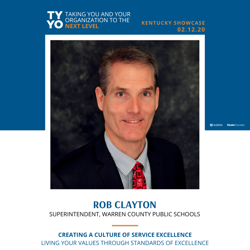 StuderEducation's tweet photo. Rob Clayton, Superintendent of @WarrenCoSchools, will be joining our free Kentucky Partner Showcase in February to share how his district has created a culture of #serviceexcellence. Learn more and register for the Kentucky Showcase here: https://t.co/rdAEd4SHq4
#K12 #TYYO https://t.co/WSpaf3rNc6